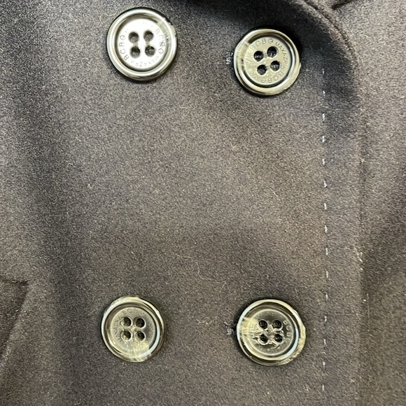 BCBGmaxazria wool ballon/tulip 3/4 sleeve jacket M - Picture 4 of 5